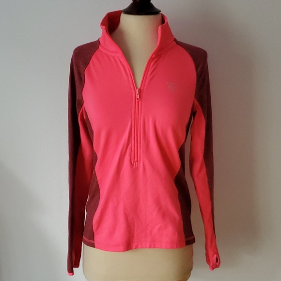 PINK Victoria's Secret Tops - Victoria Secret pink long sleeve workout top [469]